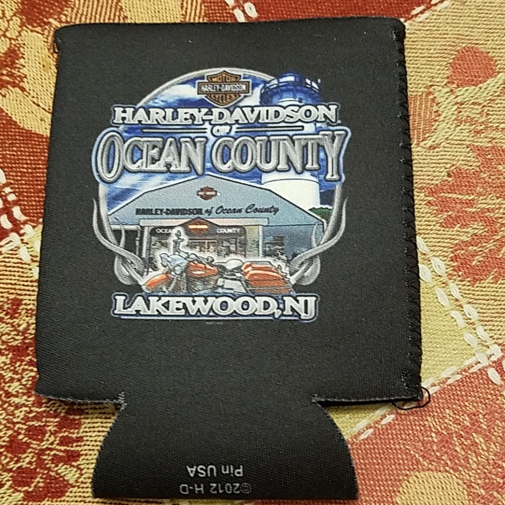 Harley Davidson Beer/Soda can cozy